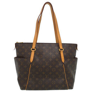 Louis Vuitton Monogram Leather Brown Totally Tote Bag